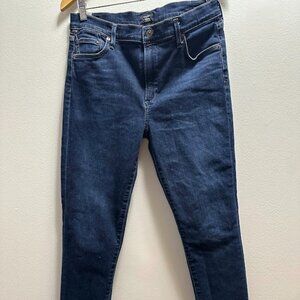 Citizens of Humanity Jeans Women's Size 32 Blue Rocket High Rise Skinny Denim
